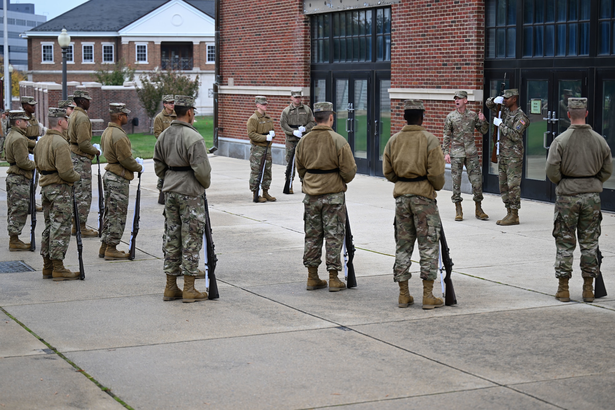 air force honor guard tech school