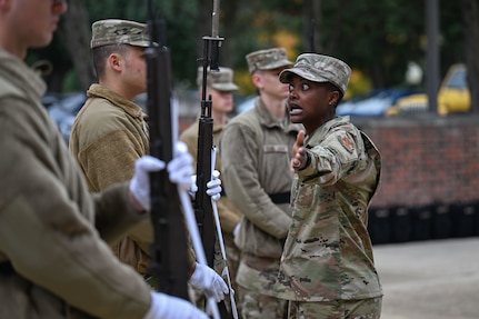 air force honor guard tech school