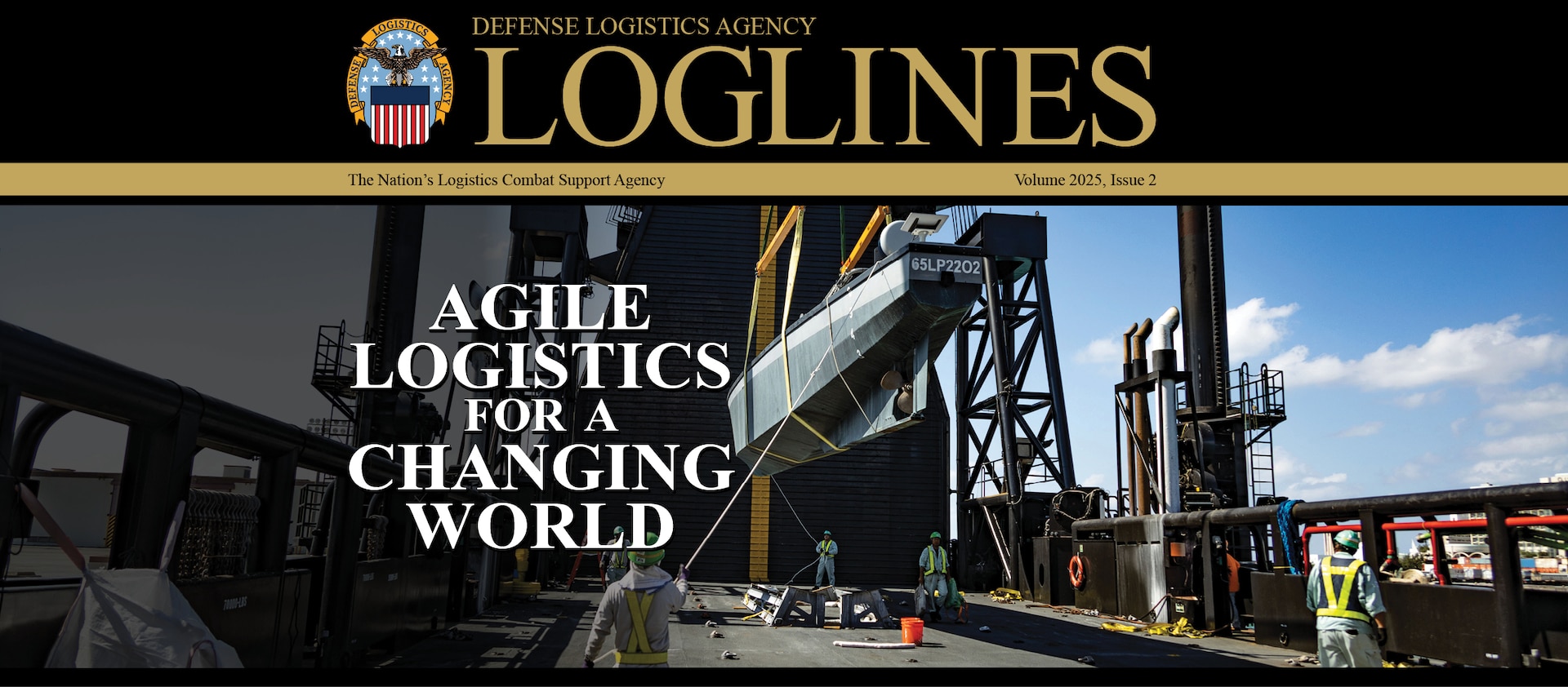 An image of the latest issue of Loglines magazine.