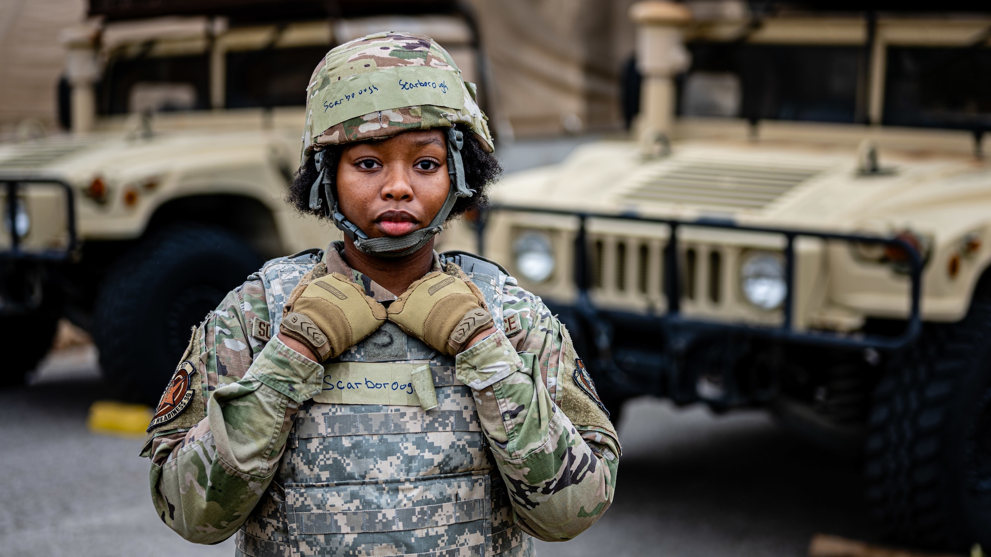 U.S. Airmen participate in Theater Aeromedical Evacuation System exercise.