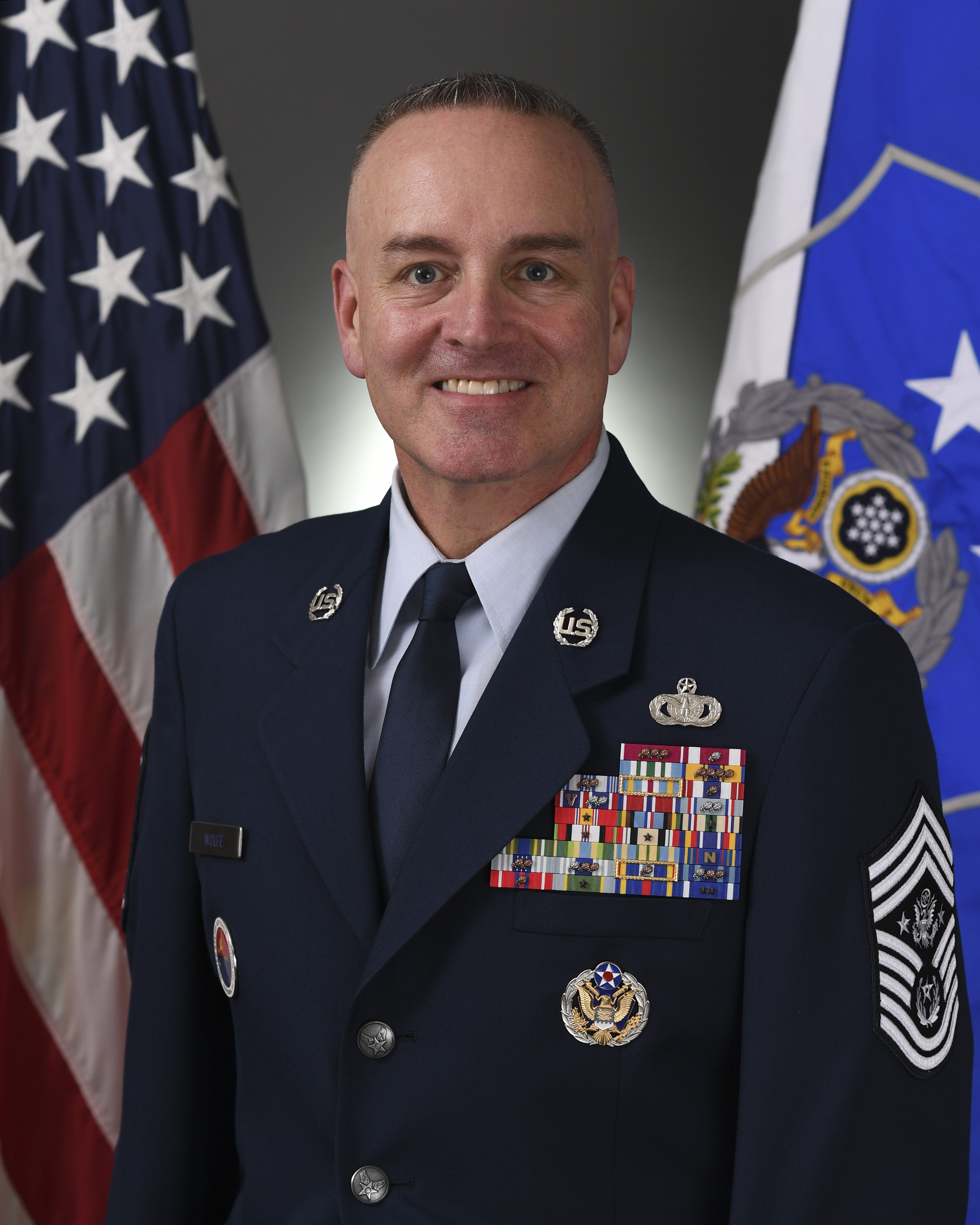 Chief Master Sergeant of the Air Force DAVID R. WOLFE Chief Master Sergeant of the Air Force DAVID R. WOLFE