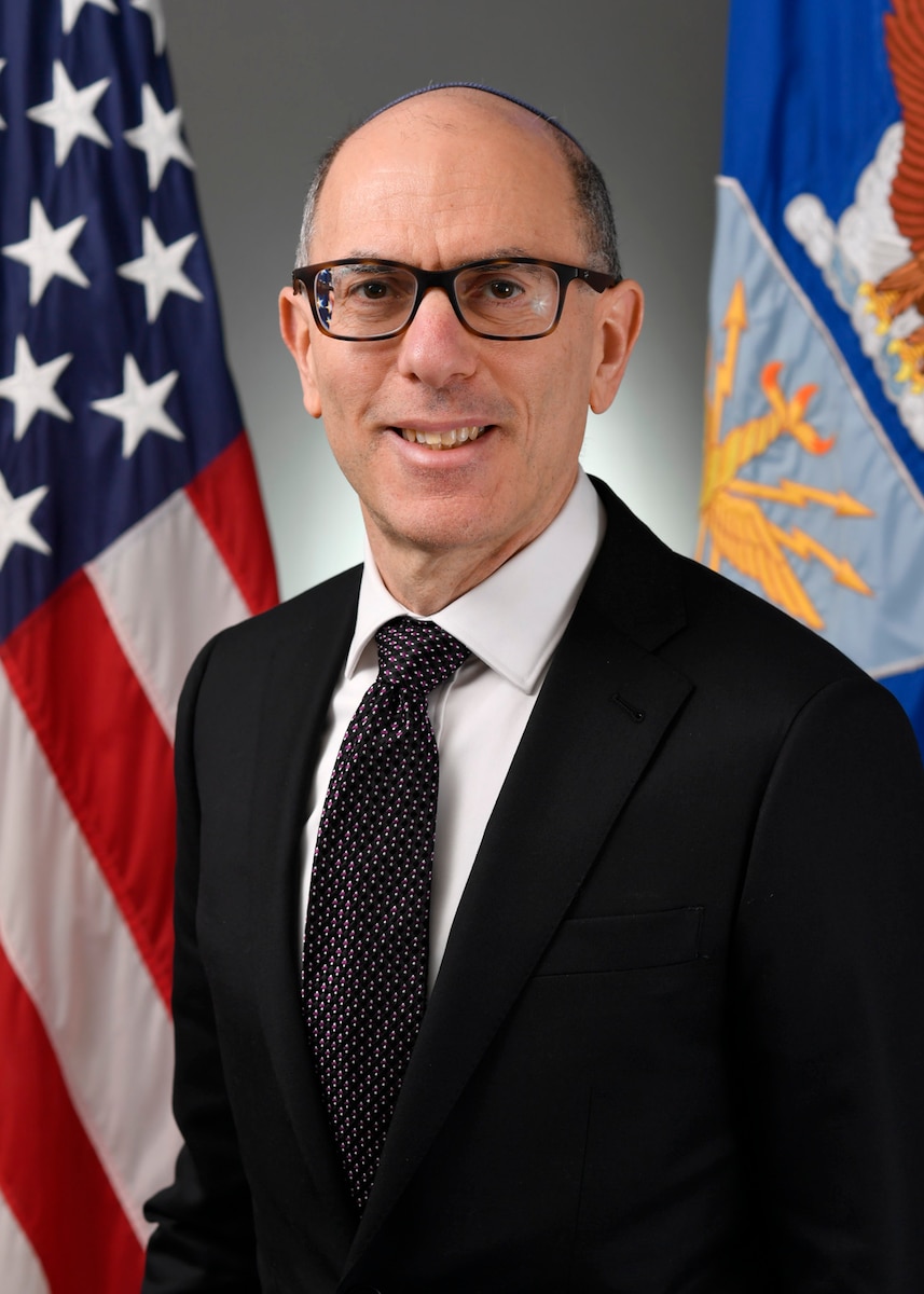 Air Force civilian biography.