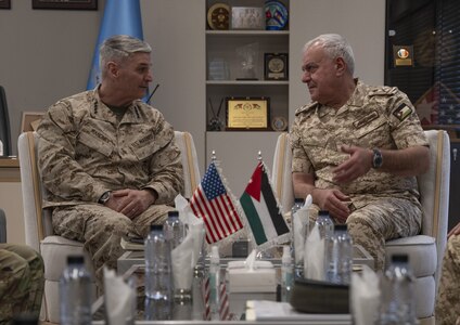 Vice Chairman sits next to Jordanian CHOD