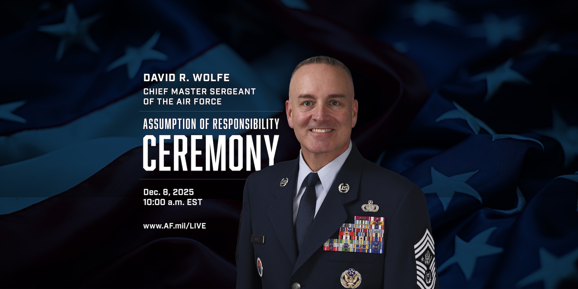 CMSAF Change of Responsibility Ceremony Rotator