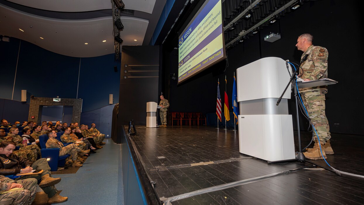 General and Chief provide brief at all call