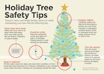 According to the U.S. Fire Administration, Christmas trees account for 200 fires annually, resulting in six deaths, 25 injuries and more than $6 million in property damage. Typically, shorts in electrical lights or open flames from candles, lighters or matches start tree fires.