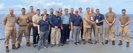 NUWC Division Newport’s AUTEC range performs first sensor accuracy test of a German ship for NATO FORACS