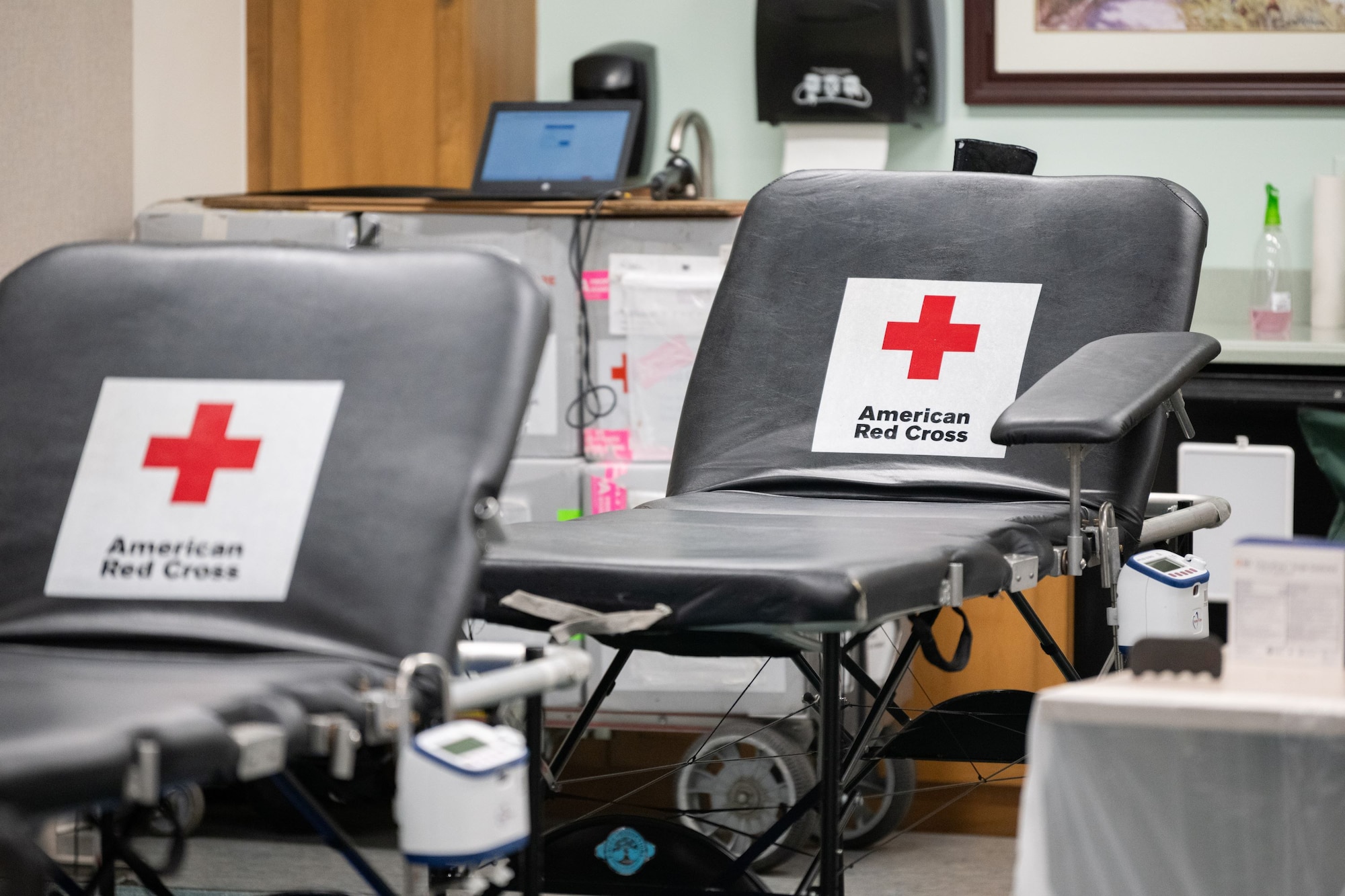 The Medical Aid Station at Arnold Air Force Base, Tenn., along with the American Red Cross will host a blood drive Thursday, Dec. 11 from 9 a.m. to 2 p.m. in Room 125 of Building 100. (U.S. Air Force Photo by Keith Thornburgh)