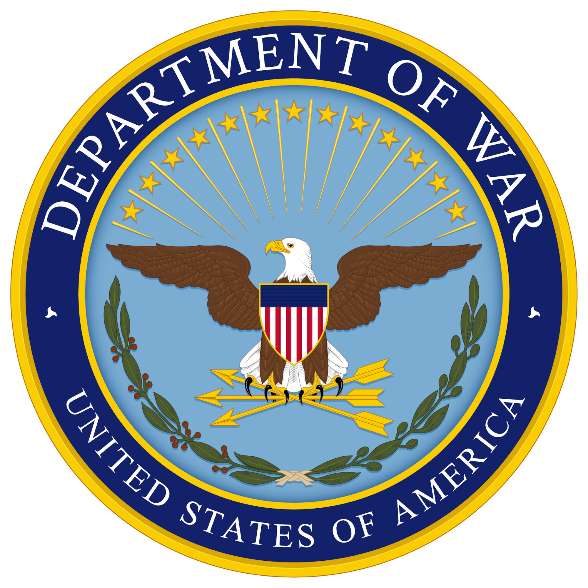 U.S. Department of War seal