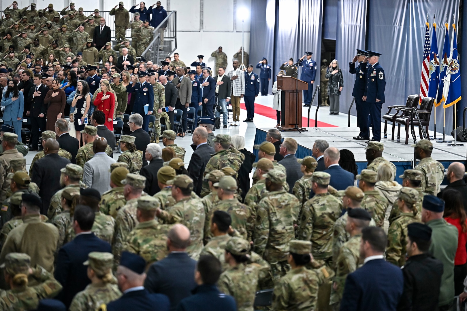 Chief Master Sgt. of the Air Force David Wolfe