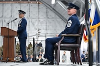 Chief Master Sgt. of the Air Force David Wolfe