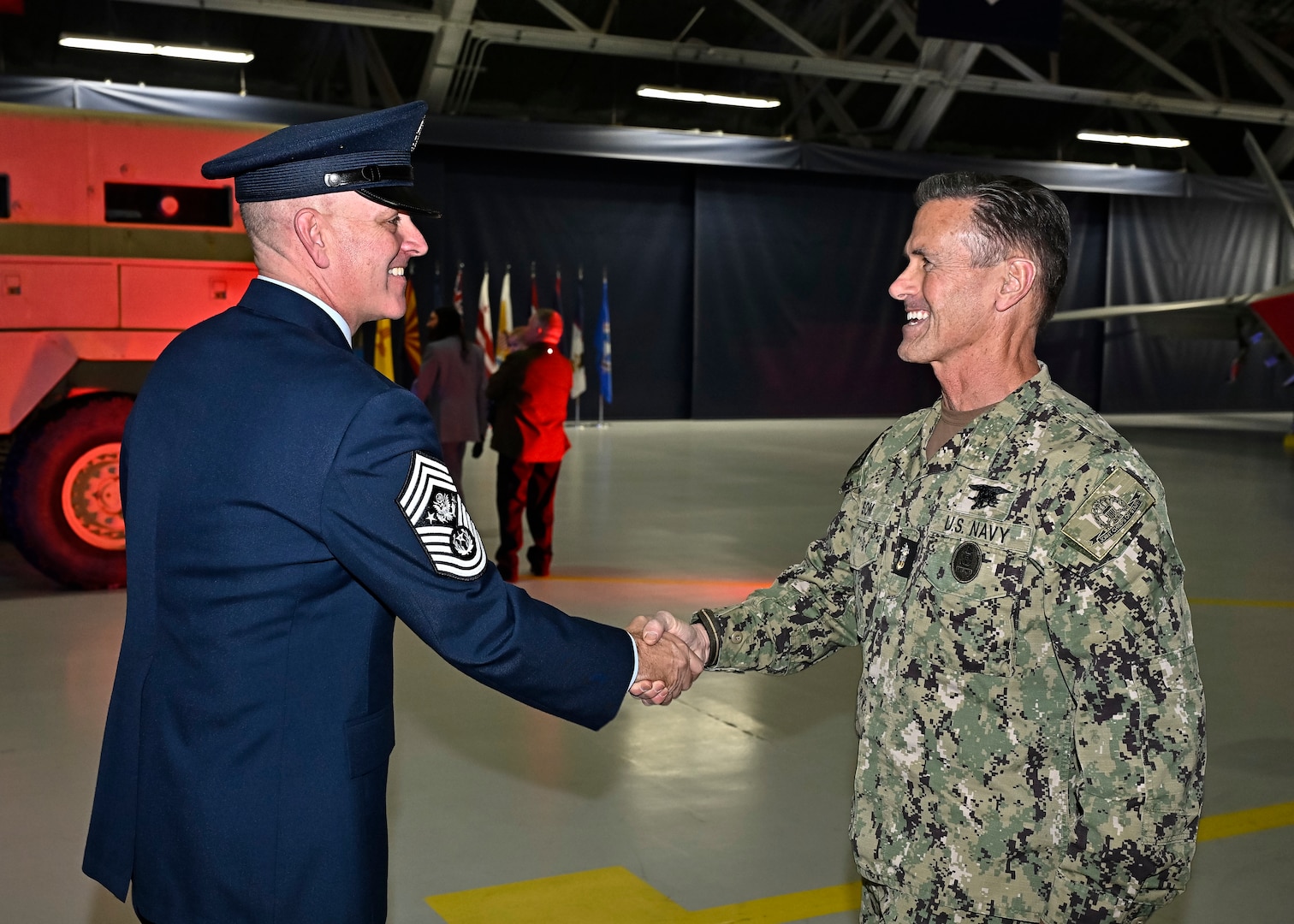 Chief Master Sgt. of the Air Force David Wolfe