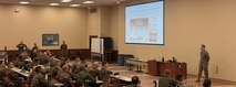 Marines from DCI brief TBS staff on unclassified processes used by the 17xx MOS field. Capabilities and pipelines are presented to the staff to better incorporate and prepare students interested in Influence. This PME betters the staff’s ability to brief and prepare students for what they will see during operations in the Fleet Marine Force.