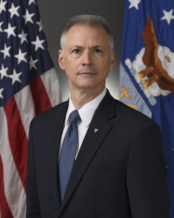 This is the official portrait of Dr. Kevin Geiss