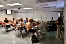 The Transition Assistance Program (TAP), led by Wilbin Colón, transition services specialist, hosted a Boots to Business (B2B) workshop, July 30-31. This workshop aimed to help service members, veterans, military spouses, and adult children develop essential entrepreneurial skills.