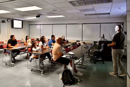 The Transition Assistance Program (TAP), led by Wilbin Colón, transition services specialist, hosted a Boots to Business (B2B) workshop, July 30-31. This workshop aimed to help service members, veterans, military spouses, and adult children develop essential entrepreneurial skills.