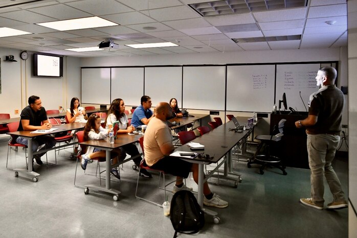 The Transition Assistance Program (TAP), led by Wilbin Colón, transition services specialist, hosted a Boots to Business (B2B) workshop, July 30-31. This workshop aimed to help service members, veterans, military spouses, and adult children develop essential entrepreneurial skills.