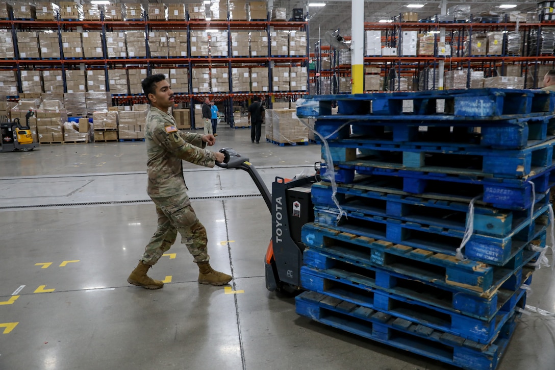 The Soldiers stepped up and answered the call with helping food insecurity needs caused by the 43-day government shutdown.