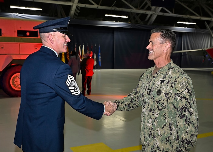 Chief Master Sgt. of the Air Force David Wolfe