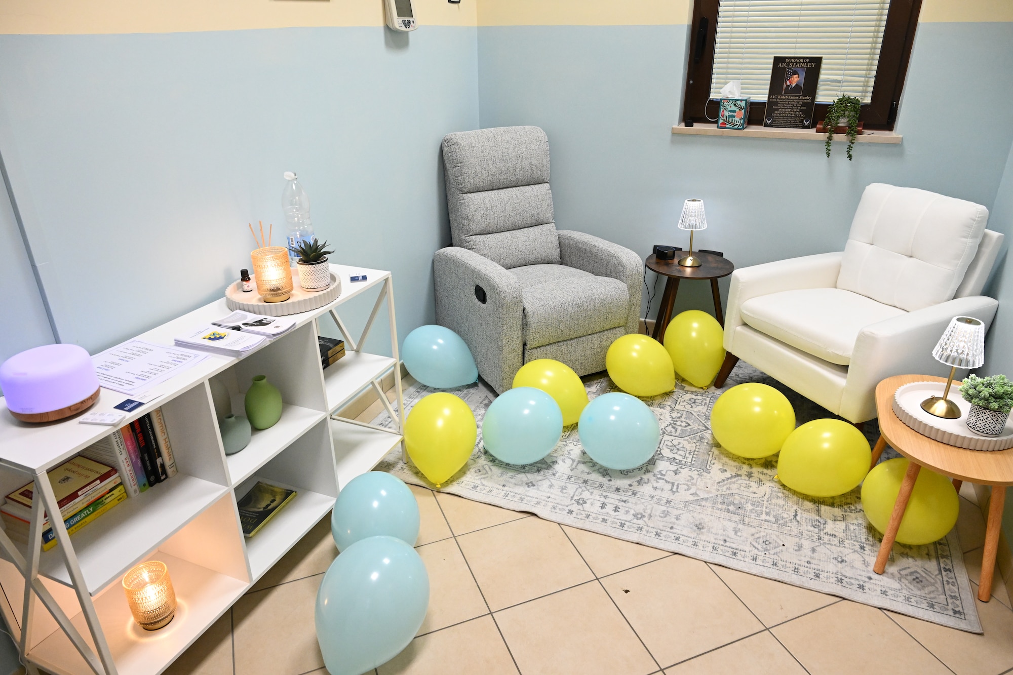 A wellness room is opened.