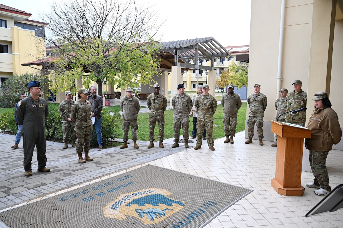 Airman listen to opening remarks.