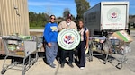 Weapons Support (Richmond) directorate coordinates effort to supply area food bank.