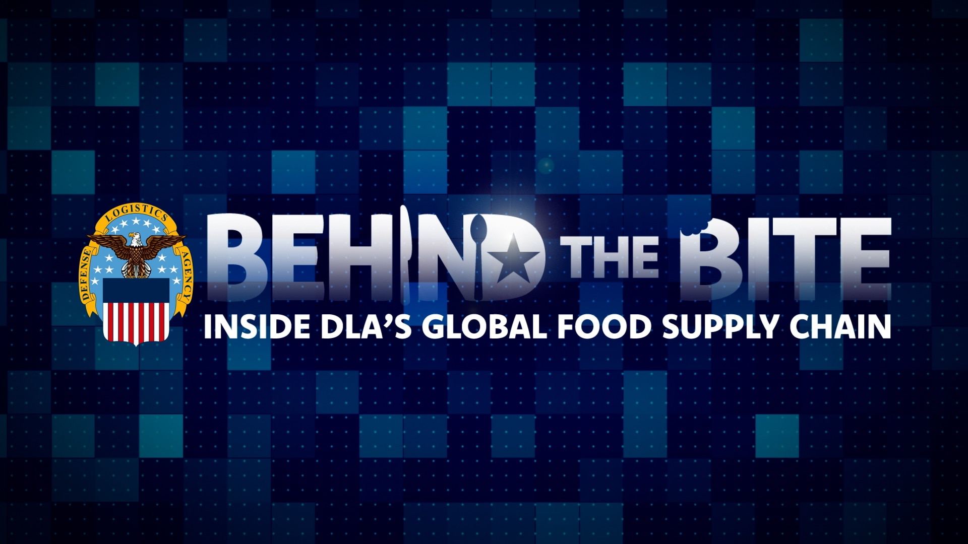 A graphic for a video that says "Behind the Bite."