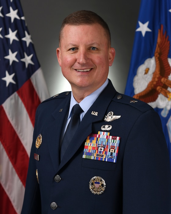 This is the official portrait of Brig. Gen. Matthew Jones.