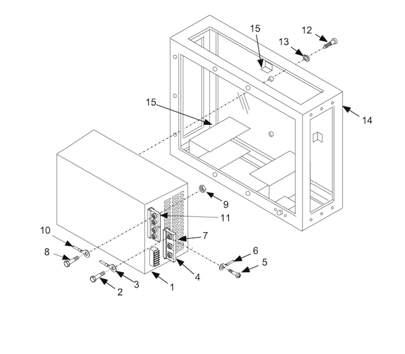 Technical publication of a power supply.