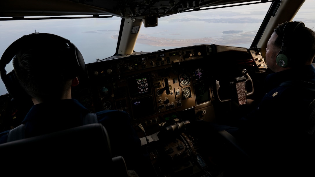 Photo of 89th Airlift Wing Baltimore Ravens flyover and military recognition
