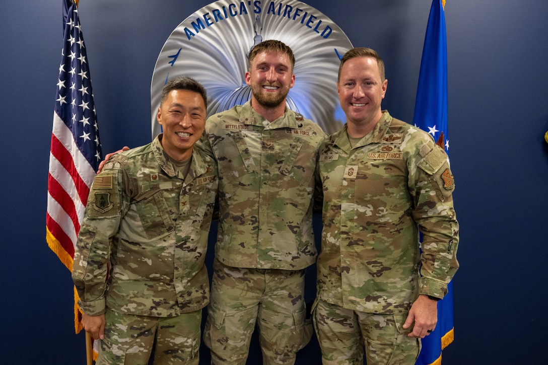 People stand side by side