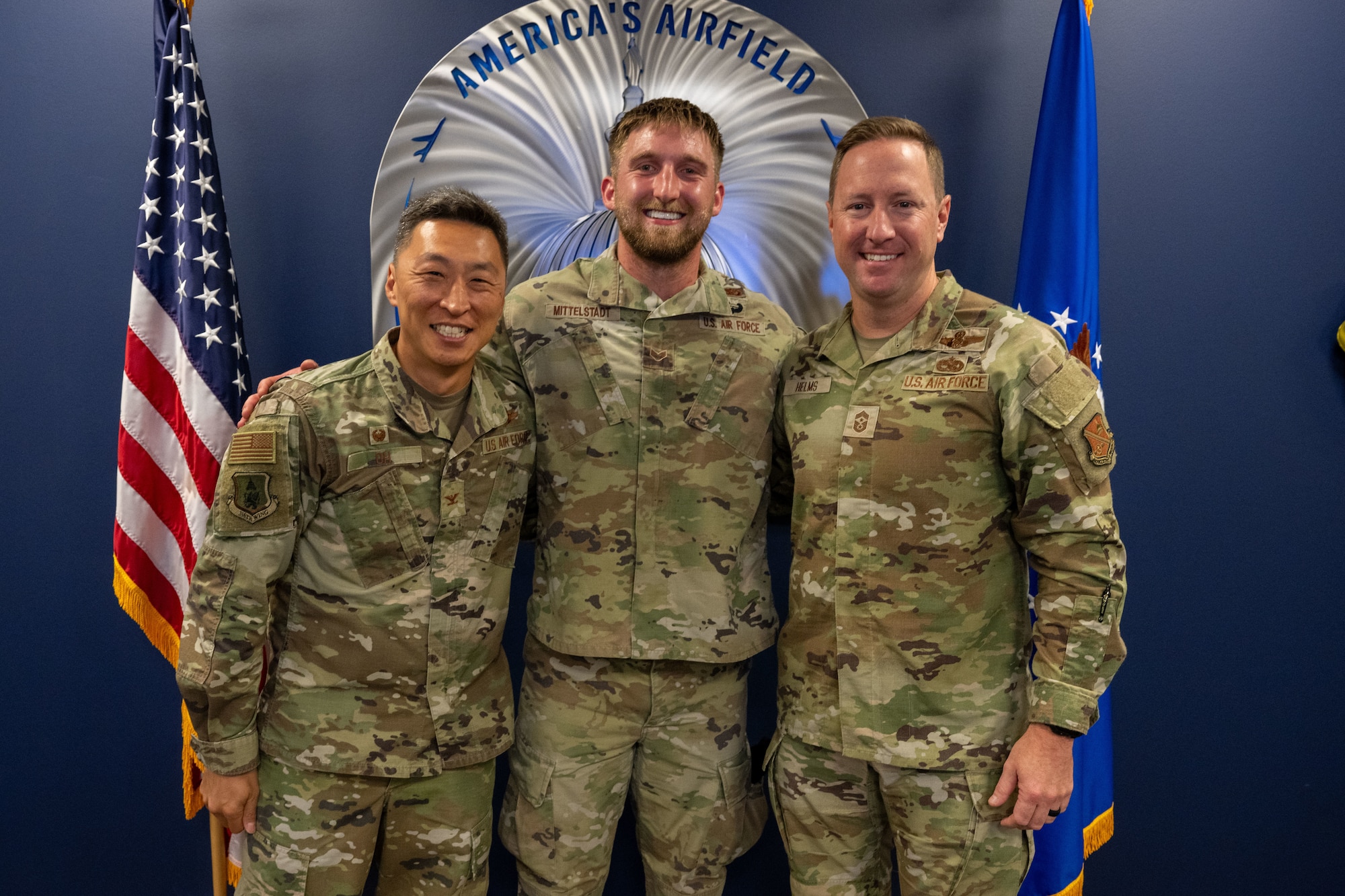 People stand side by side