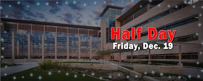 Irwin Army Community Hospital will move to a weekend status on Friday, Dec. 19, beginning at 11:30 a.m. to support a scheduled command event intended to strengthen team cohesion and reinforce organizational readiness. During this time, only the Emergency Department and inpatient care services will remain open.