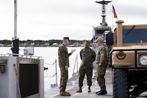 Blount Island Leaders Discuss Ship-to-Shore Needs for Long-Term