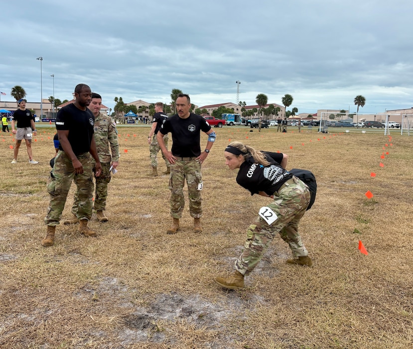 Airman competes in guardian arena