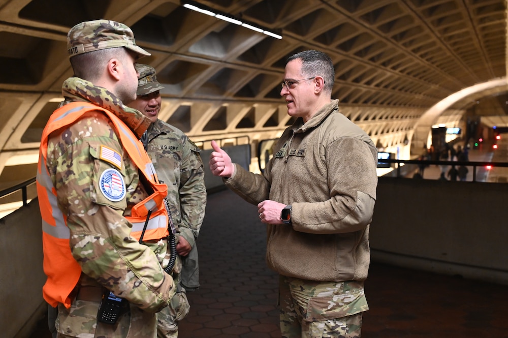 Maj. Gen. John C. Andonie Interviewed by Media in Anticipation of 60th Presidential Inauguration