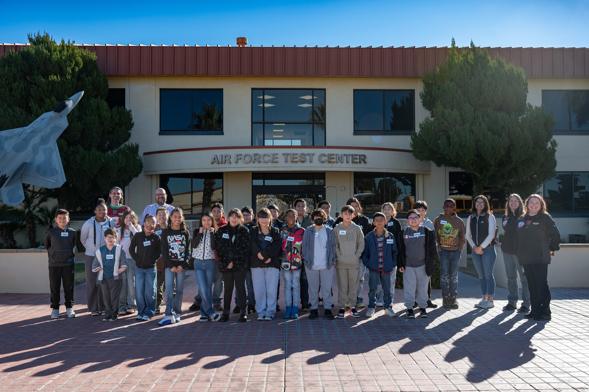 STARBASE Edwards students participate in a STEM activity