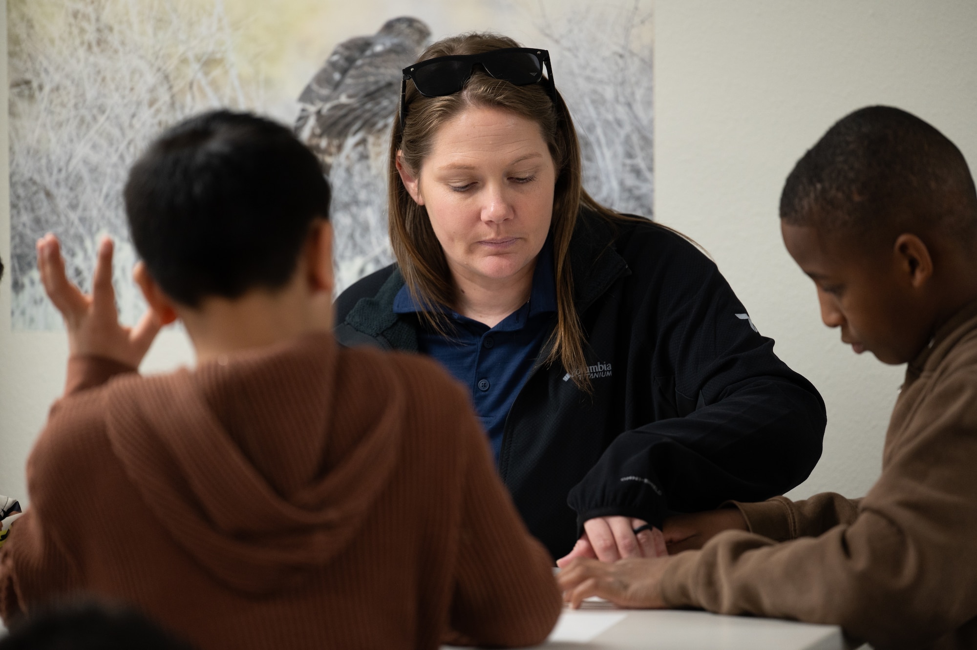 STARBASE Edwards students participate in a STEM activity