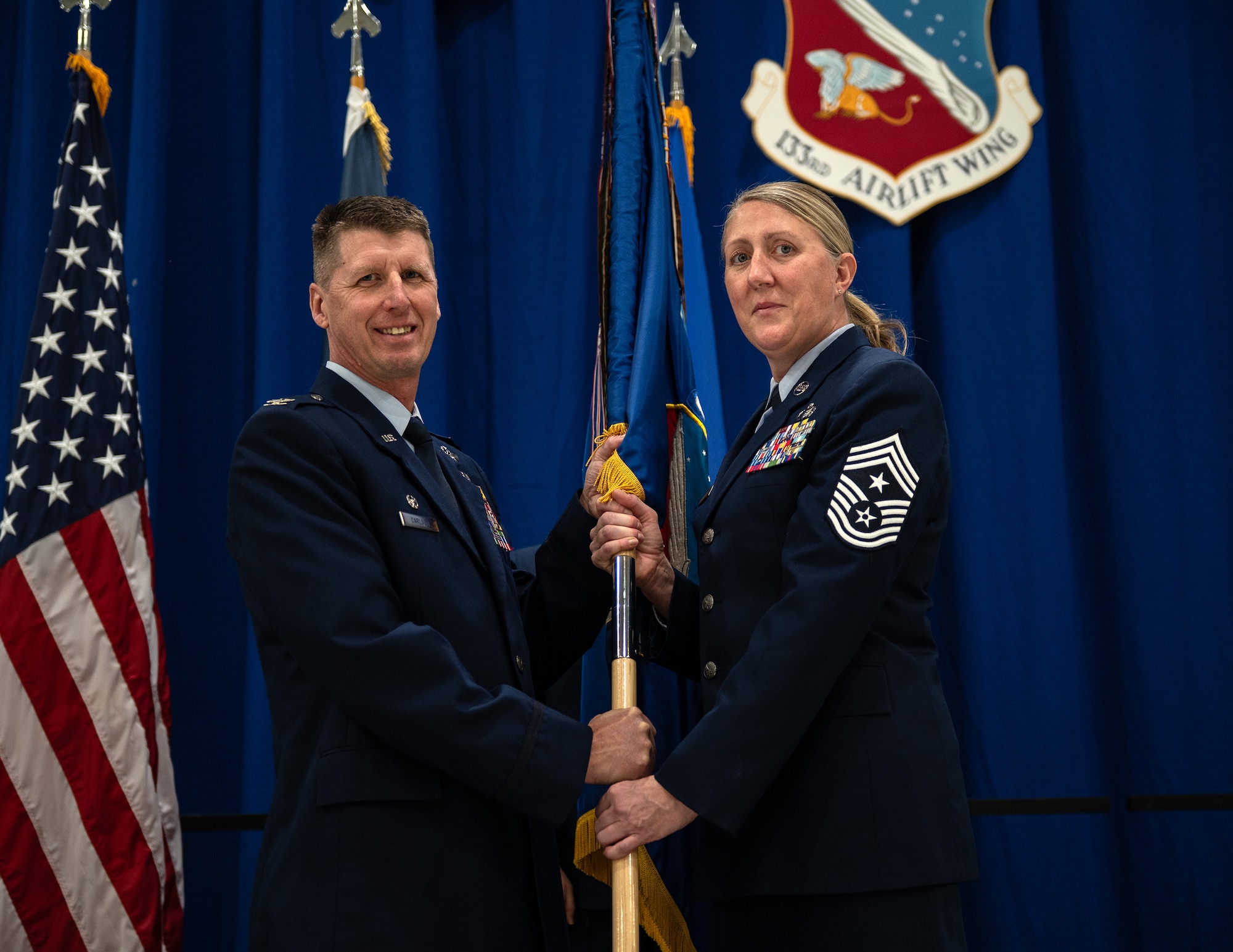 Link - 16th Command Chief of the 133rd Airlift Wing