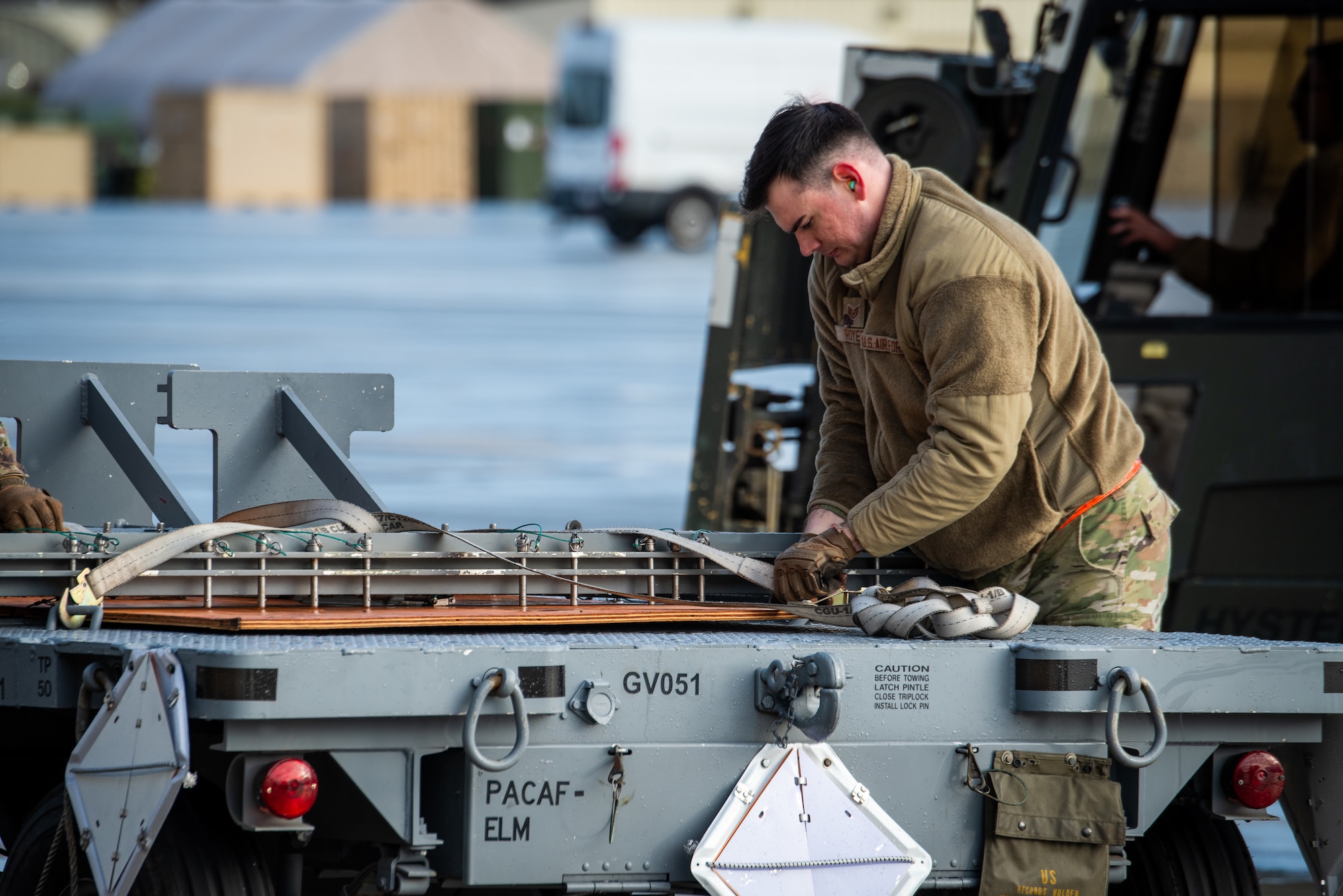 Crew chiefs, Munitions, commonly known as “AMMO”, and weapons Airmen formed different teams to demonstrate their skills in front of their peers and leaders.