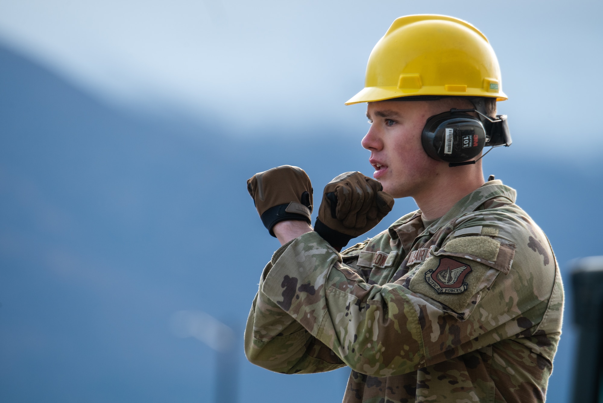 Crew chiefs, Munitions, commonly known as “AMMO”, and weapons Airmen formed different teams to demonstrate their skills in front of their peers and leaders.