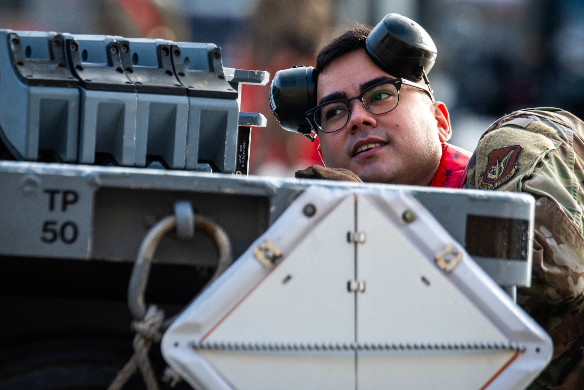 Crew chiefs, Munitions, commonly known as “AMMO”, and weapons Airmen formed different teams to demonstrate their skills in front of their peers and leaders.