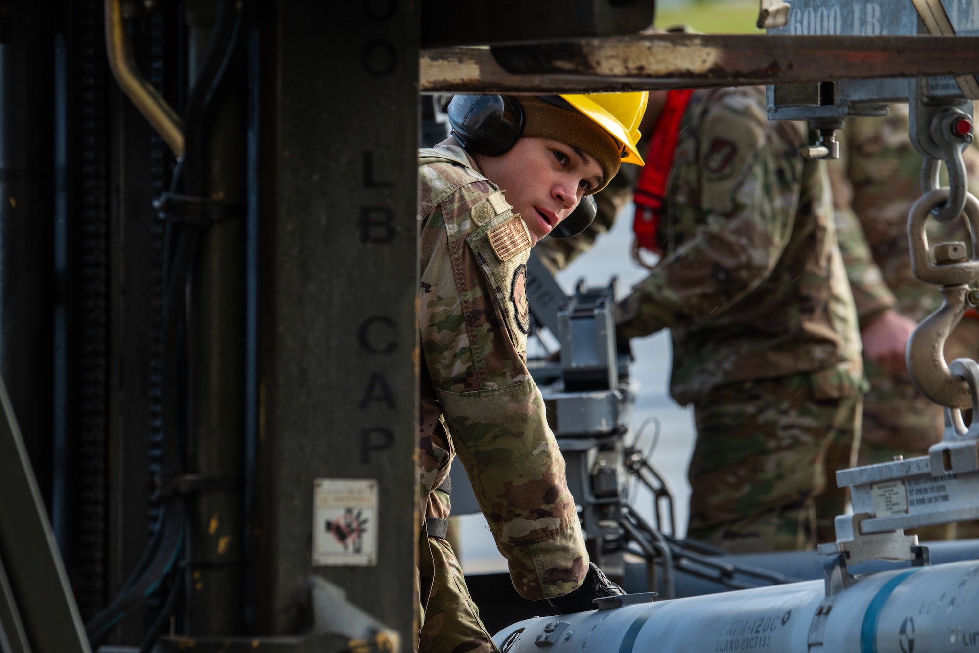 Crew chiefs, Munitions, commonly known as “AMMO”, and weapons Airmen formed different teams to demonstrate their skills in front of their peers and leaders.
