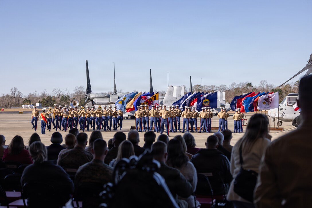 VMM-264’s reactivation adds an additional MV-22B Osprey squadron to 2nd MAW and II Marine Expeditionary Force, providing additional assault support capability. (U.S. Marine Corps photo by Cpl. David Ornelas Baeza)