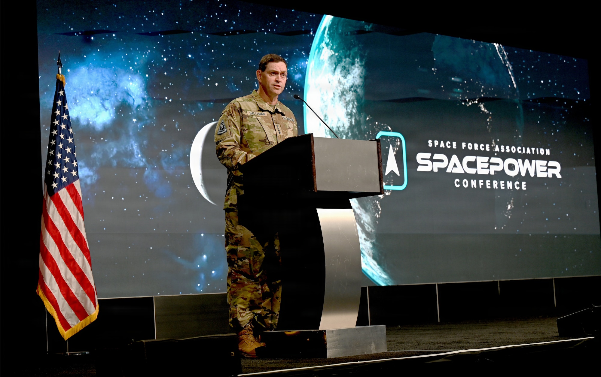 Saltzman lauds Guardians, Space Force progress at Spacepower 2025