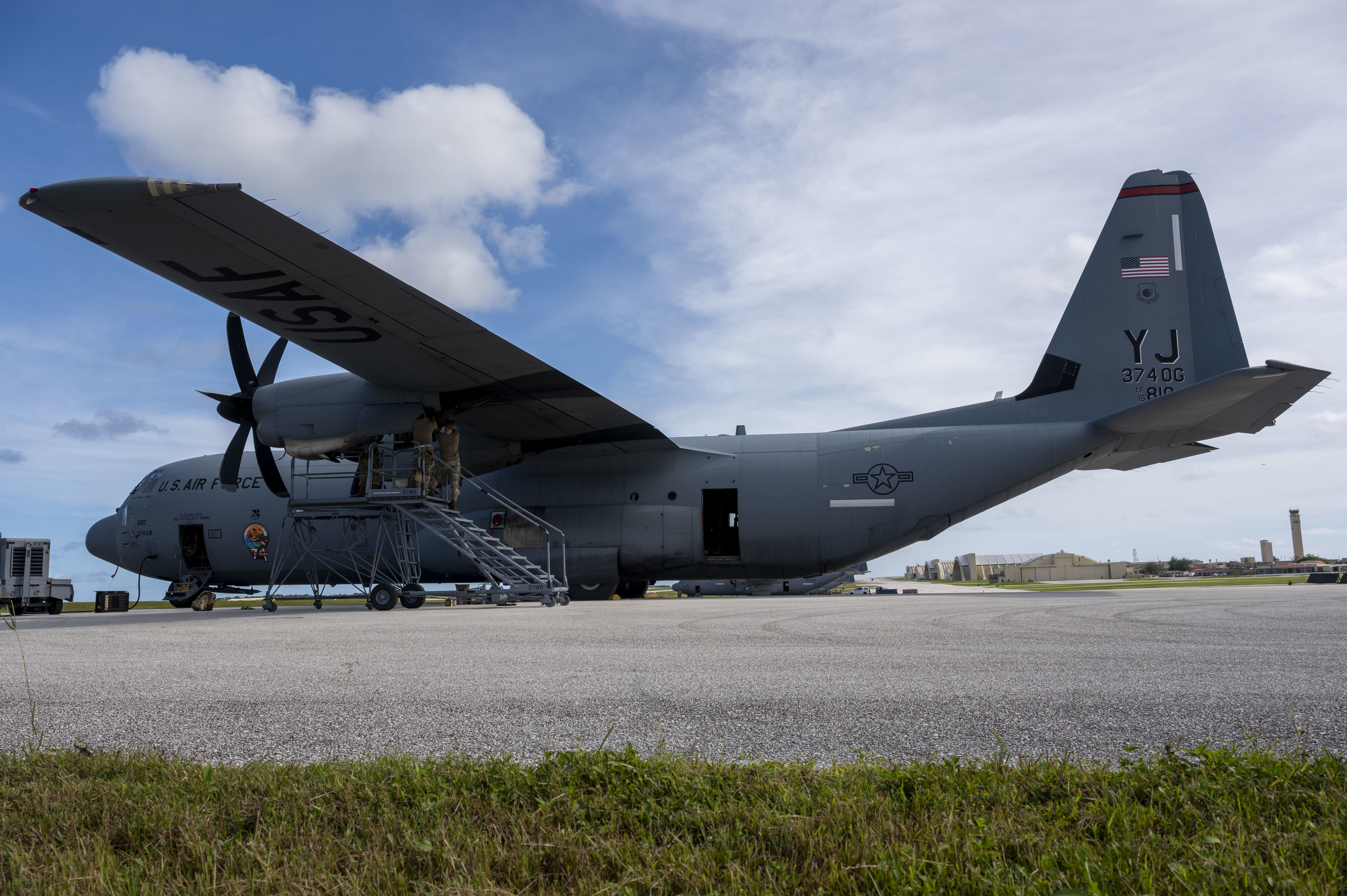 374 AEW maintainers ensure mission-ready aircraft during OCD25