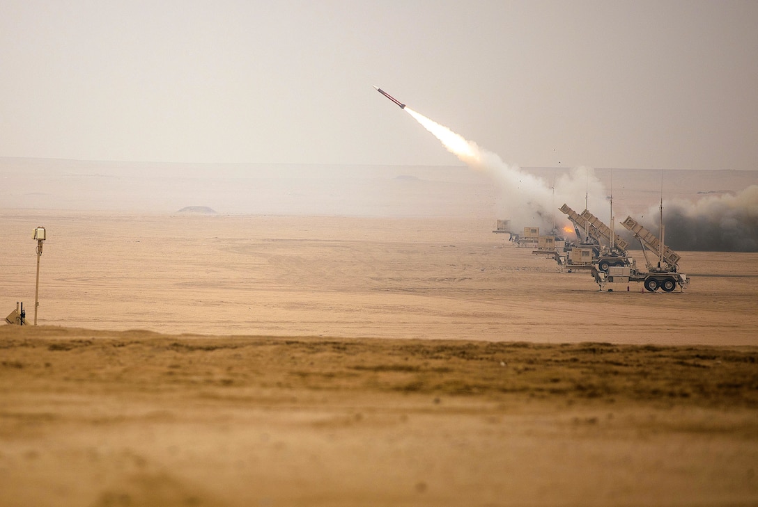 U.S. forces completed a high-end, advanced counter-drone exercise in Kuwait with international partners, Dec. 12. Led by Kuwait, exercise Sky Shield included participation from the United States, Bahrain, and the United Kingdom. Forces focused on enhancing interoperability to detect, track, and engage drones through a layered air defense architecture.