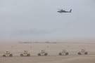 U.S. forces completed a high-end, advanced counter-drone exercise in Kuwait with international partners, Dec. 12. Led by Kuwait, exercise Sky Shield included participation from the United States, Bahrain, and the United Kingdom. Forces focused on enhancing interoperability to detect, track, and engage drones through a layered air defense architecture.