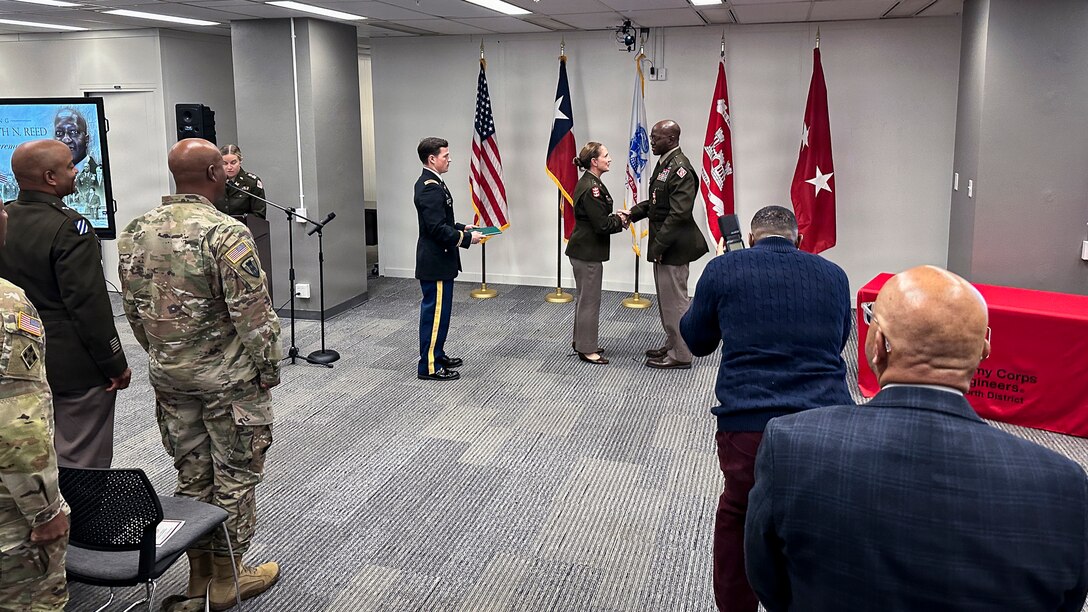 mages from the retirement ceremony for Brigadier General Kenneth N. Reed, U.S. Army Corps of Engineers, held at the Fort Worth District headquarters, Fort Worth, Texas, October 28, 2025. Brig. Gen. Reed retires after more than 38 years of service to the Army, and to the Nation. (U.S. Army photo by Richard Bumgardner, Fort Worth Public Affairs)