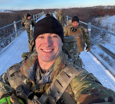 Alaska Guard’s Snowstorm Response Inspires Local Police Officer to Enlist